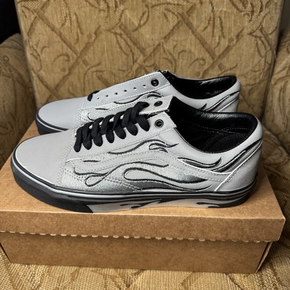 BRAND NEW Vans x A$AP Worldwide Silver Reflective‎ Old Skool Asap RockySize 11
